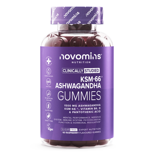 Novomins KSM-66® Ashwagandha Gummies