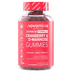 Caramelle gommose al mirtillo rosso e D-mannosio