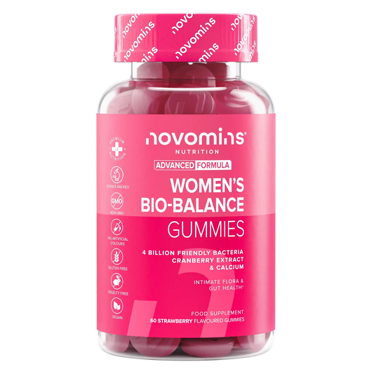 women's bio balance gummies probiotics for women with 4 billion friendly bacteria and cranberry extract for UTI